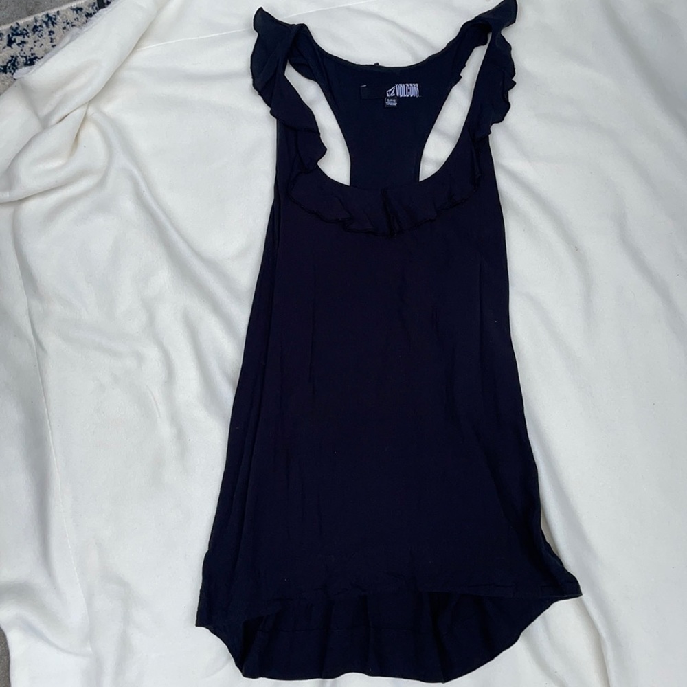 Volcom Black Razorback Tank Sz. S